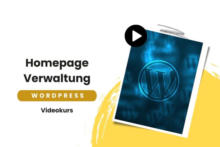 Homepage Verwaltung mit WordPress (Coming up…)